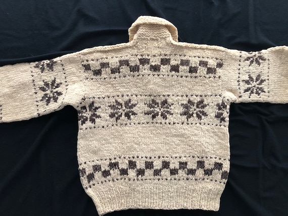 Cowichan Sweater circa 1950's - image 3