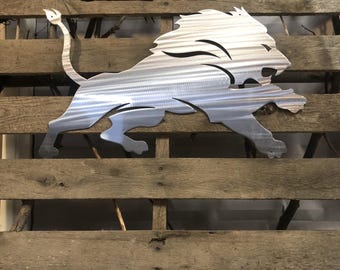 Detroit Lions Metal Wall Art