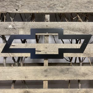 Chevy Bowtie Logo Metal Wall Art