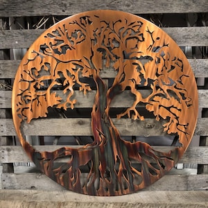 Tree Of Life Metal Wall Art