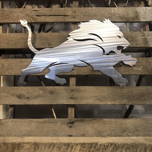 Detroit Lions Metal Wall Art