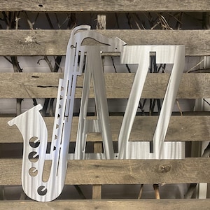 Jazz Music Metal Wall Art