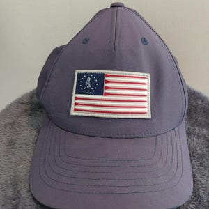 Ping Stars and Tees American Flag Patch Golf Hat