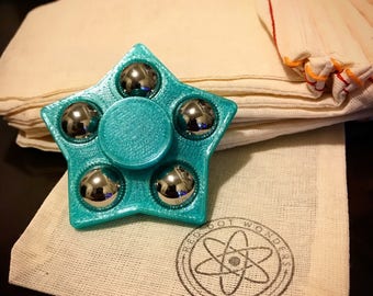 Fidget Spinner Five Star - EDC Spinner - Fidget Toy - 3D Printed - Hand Spinner - 3D Print - gifts for her - EDC - Focus Toy - ADHD