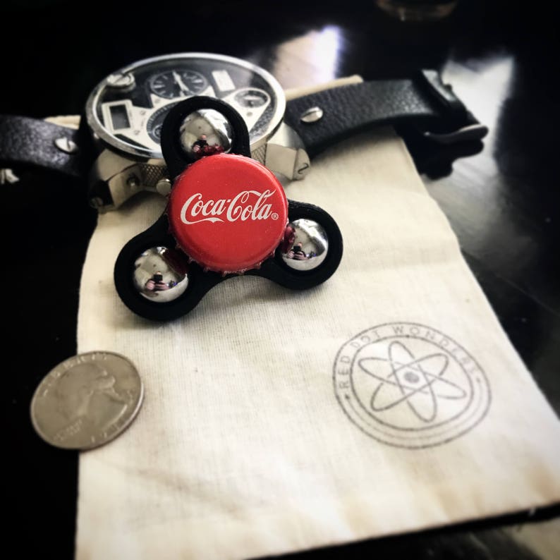 coca cola fidget spinner