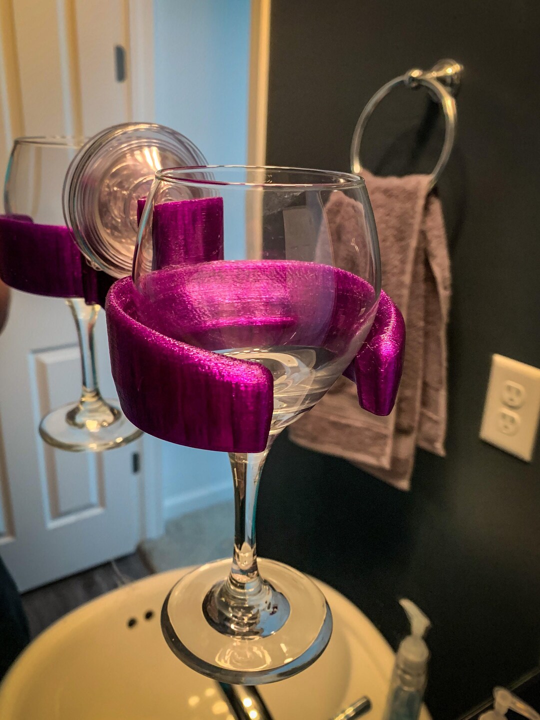 Ultimate Shower Wine Holder Gifts for Mom Gifts for Her Wine Lover Gift