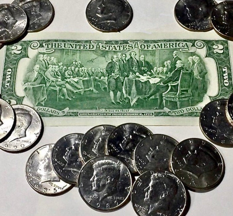 Rare Paper Currency 2 Dollar Banknotes 2017 Two Dollar Bills Etsy
