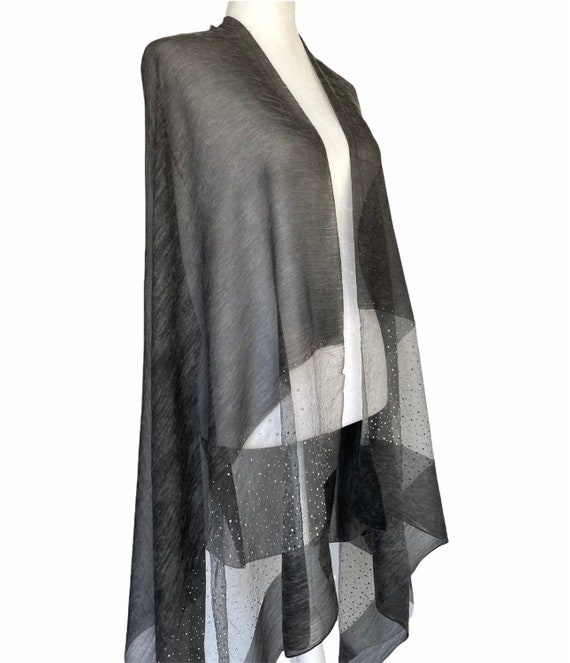 sparkly evening shawl