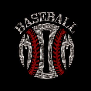 Sparkle at every game with our Baseball Mom Rhinestone Tee! Soft black V-neck, premium heavy cotton, sizes S-4XL. Perfect sports mom style!