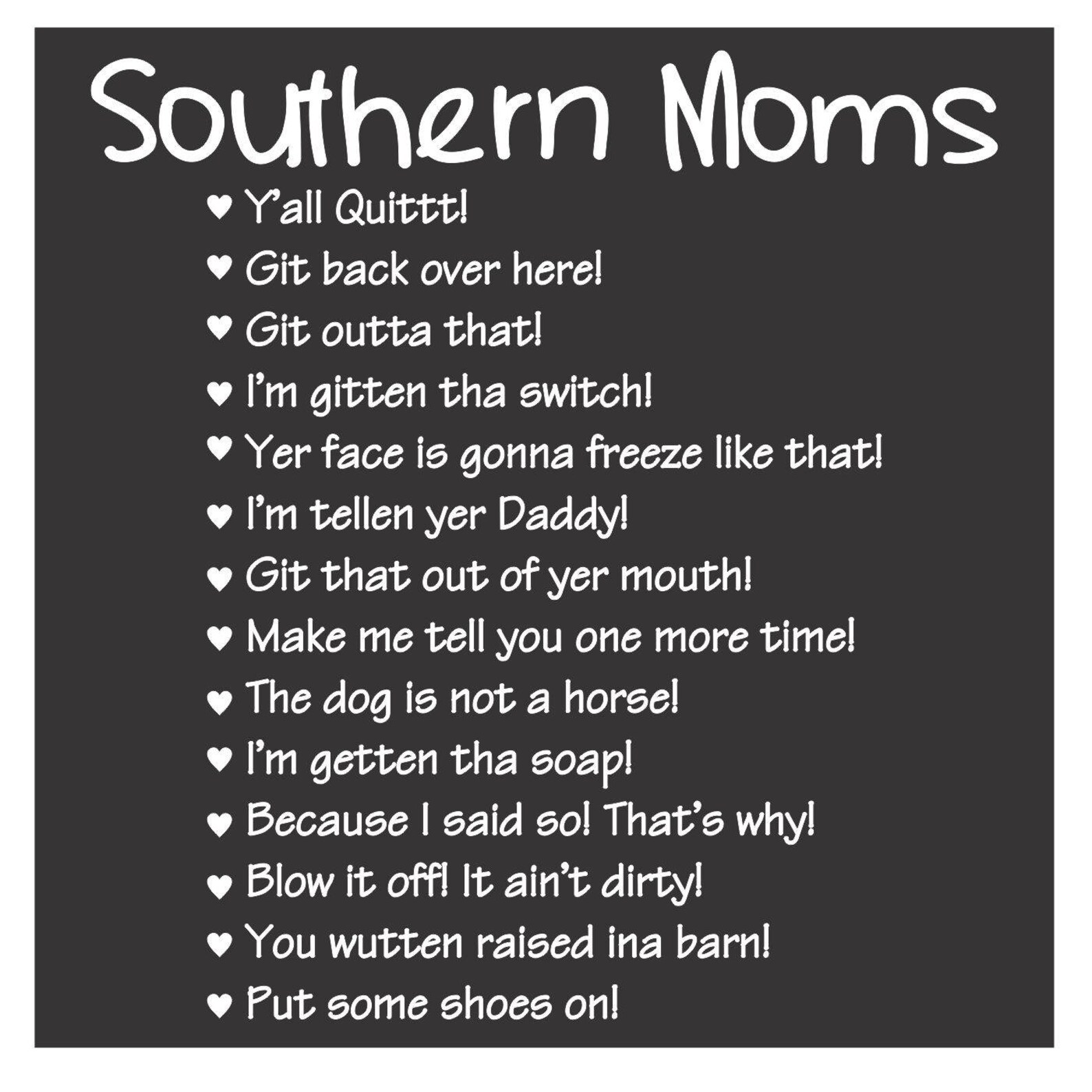 Southern Moms Sign Aluminum Wall Sign Funny Mothers Wall Etsy