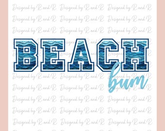 Beach Bum PNG From Designed By R And R