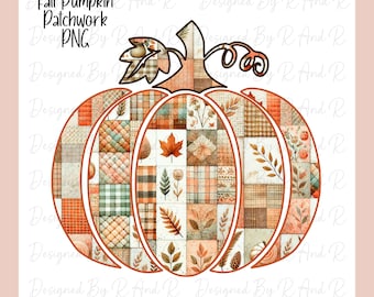 Patchwork Zucca PNG da Progettato da R And R