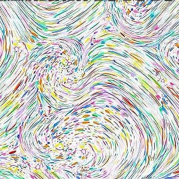 Paint Swirl Rainbow Swirl Spilled Paint Splash Quilt Backer Watercolor Spray Paint Streak Watercolor Swirl Spray Paint Multi Color Swirl