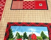 Farmall Tractor Panel Farm Plow Crop Farming Antique Red Tractor Farmer International Harvester Industrial America from Sykel Enterprises