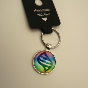 Key stone Evolution Keychain • Cosplay Unisex • Fantasy Stainless Steel Jewelry • Gamer Gift Accessory • Unique Gift for Him