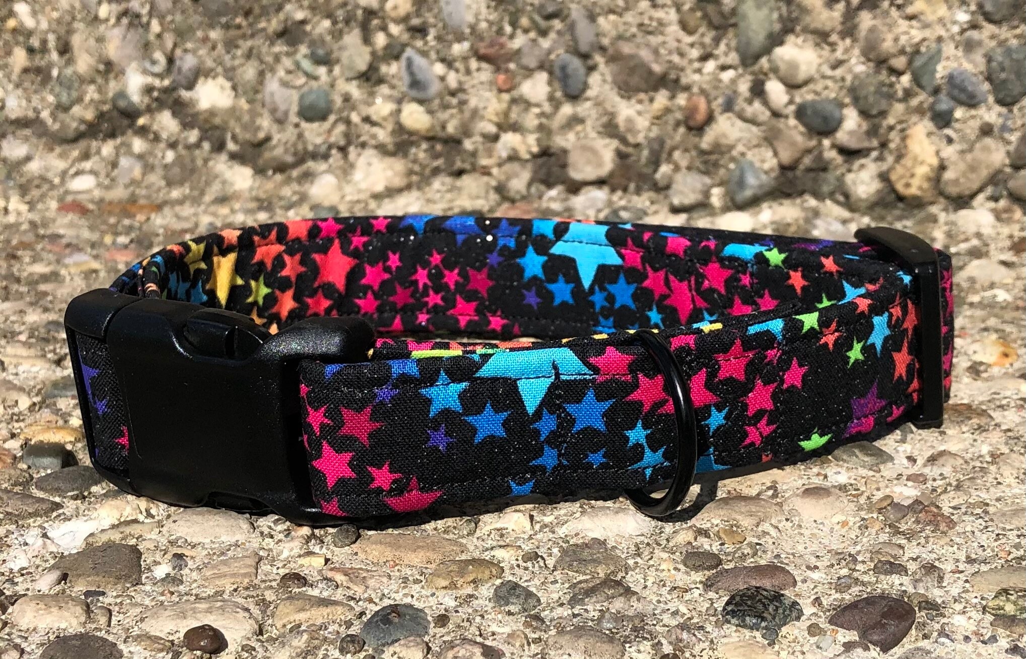 Rainbow Stars Sparkle Collar Pride Collar Bright Colors Etsy