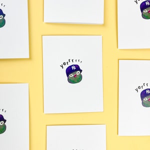 Tarjeta de felicitación Yerrrrr // Hola saludo // Te extraño Tarjeta de felicitación // Tarjeta de felicitación HBD // Tarjeta de felicitación