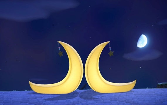 Acnh Crescent Moon Chair From Celeste Delivery Etsy