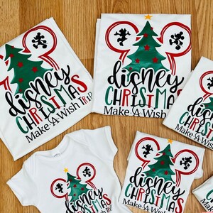 Kids Wish Trip / Make A Wish Shirt / Christmas Disney World Disneyland / Mickey Ears / Wish Family Shirts / MAW Wish Kid T-Shirts