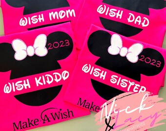 2026 Girls Wish Trip / Make A Wish Shirt / Disney World / Matching Shirts / Wish Family Shirts / MAW