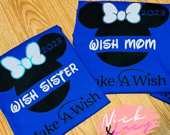 Make A Wish Shirt / Disney World / Matching Shirts / Wish Family Shirts / MAW Wish Kid