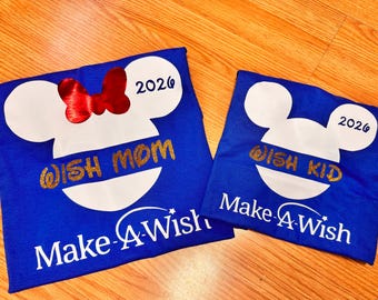 Make A Wish Shirt / Disney World / Matching Shirts / Wish Family Shirts / MAW Kids Wish Trip