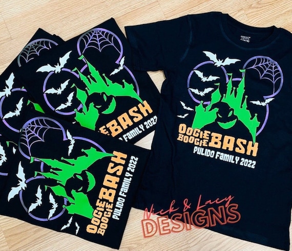 Personalized 2023 Disneyland Oogie Boogie Bash T-Shirts / Nightmare Before Christmas / Matching Family Shirts / Sweatshirts Available!