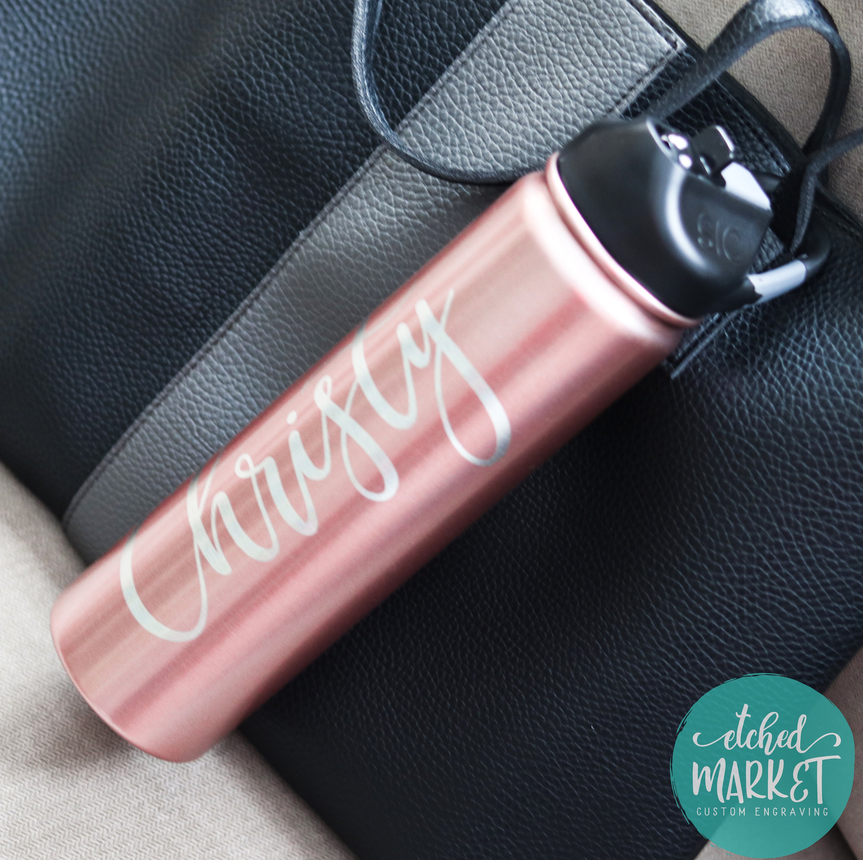 CUSTOM water bottle personalized tumbler stainless steel Etsy