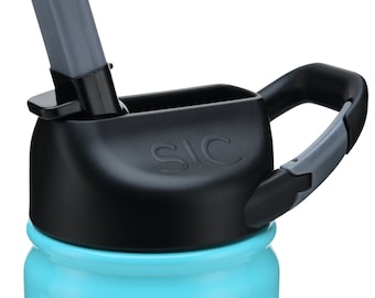 Replacement Water Bottle Lid & Straws