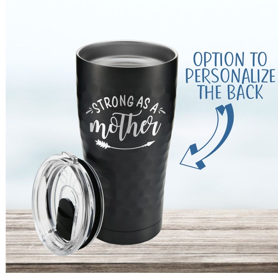 Silver Arrow Exterior in Neon Stainless Steel Travel Mug Silver Arrow Exterior in Neon Stainless Steel Travel Mug