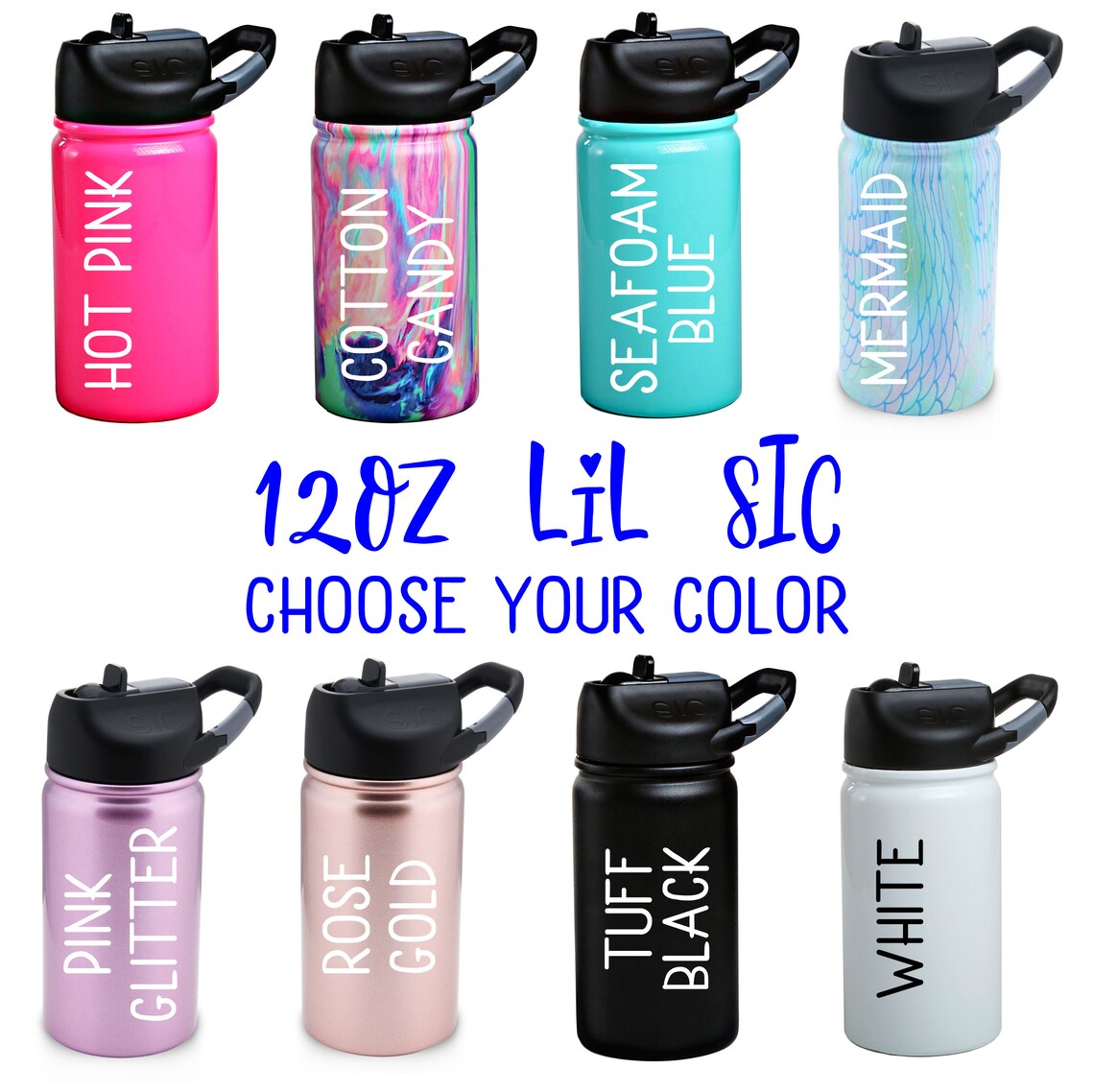PERSONALIZED kids water bottle custom tumbler steel Etsy