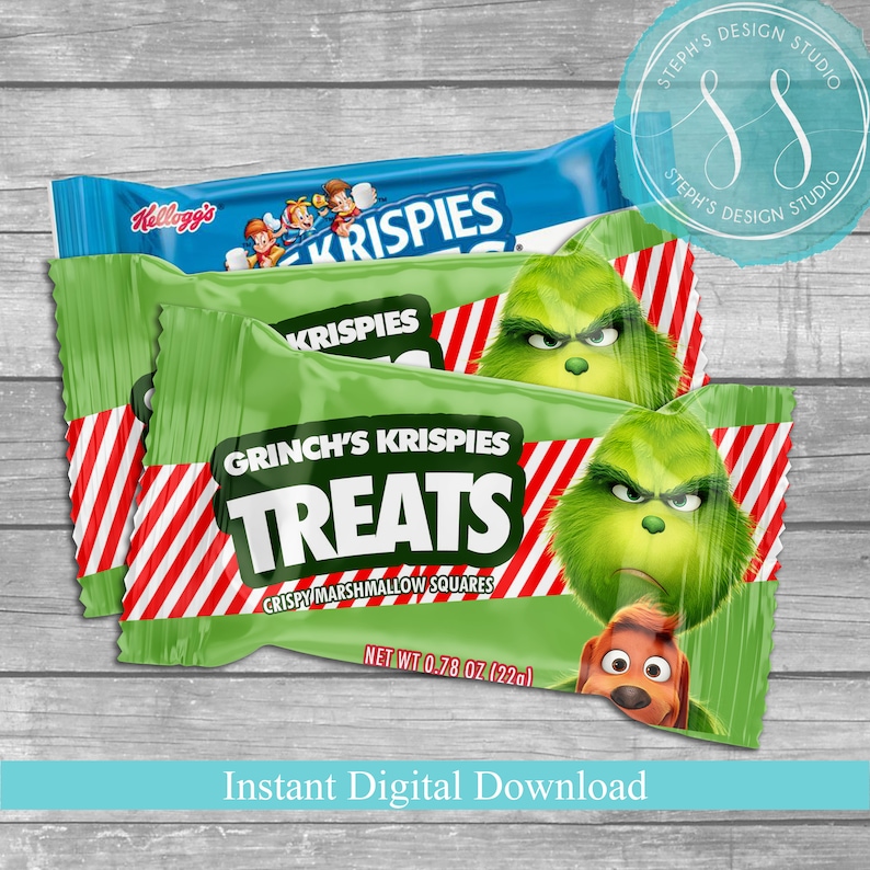 Christmas Treats  TREATS  Christmas Party  INSTANT DOWNLOAD image 1