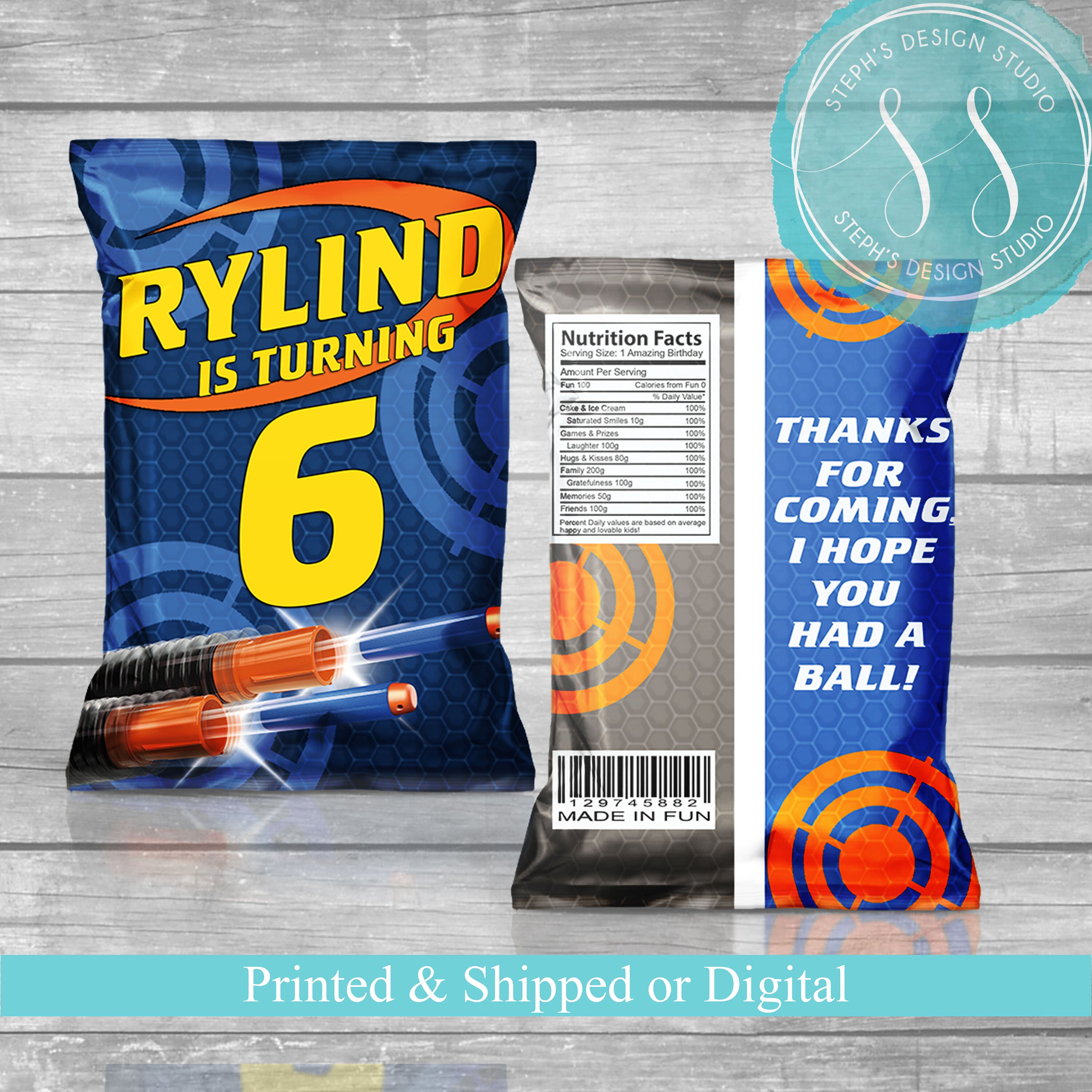 custom printed cotton candy bags