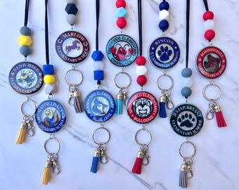 Custom School Lanyards - Teacher Gift - Back to School Accessories