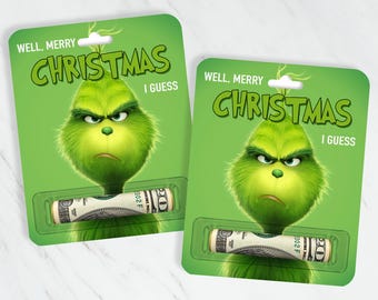 Christmas Money Card, Christmas Money Holder, Money Card, Money Card Holder, Christmas Gift, Gifts