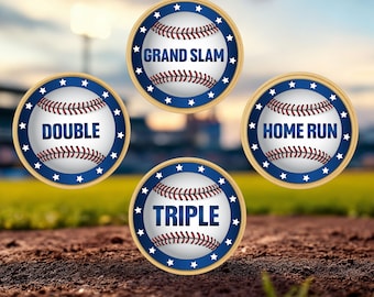 Baseball Challenge Coin, Alloy Tournament Keepsake
