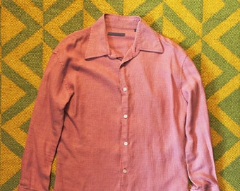 Men's retro 70s/60s geometric longsleeve - John Varvatos