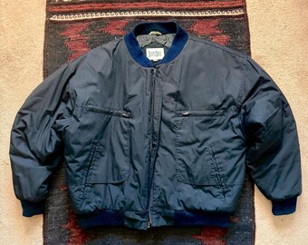 Vintage SteepleChase Futuristic Bomber - Men’s XL