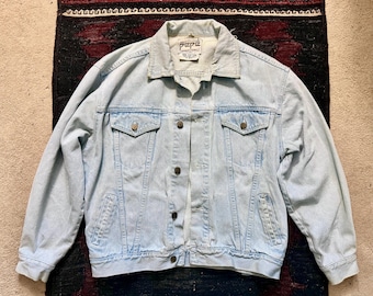 PEPE Rare vintage 80s denim trucker - tailored - men’s medium