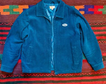 Brixton Corduroy Utopia Jacket - Marine Blue - Small