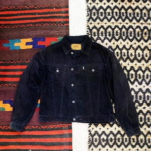 Levis black cord jacket online