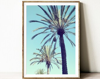 Landscape Photography California Print Tropical Wall Art Hawaii Art Palm Trees Print Digital Download Large Poster Print Nature Art