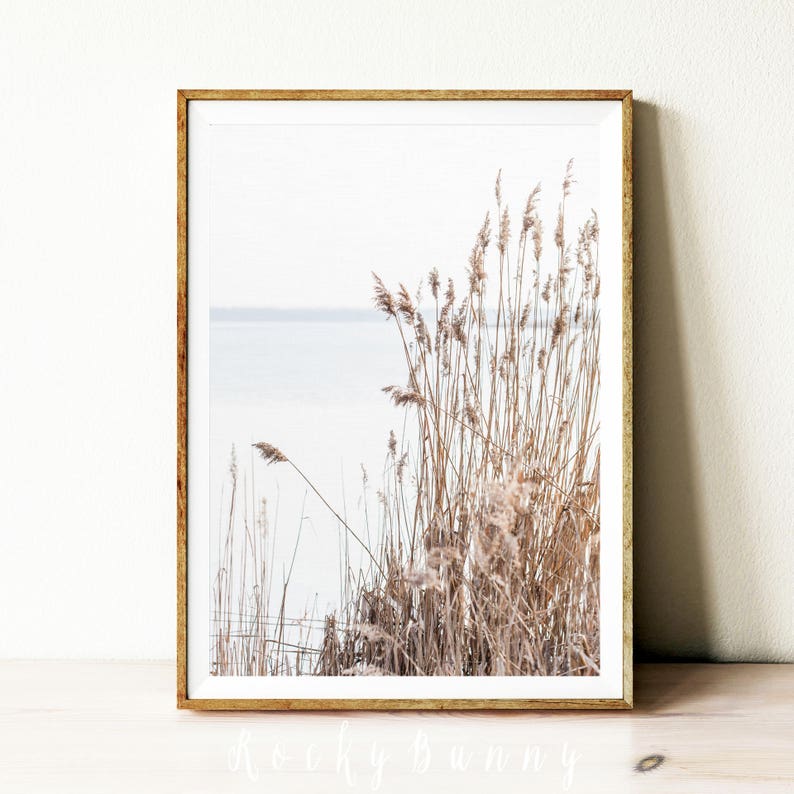 Instant Download Printable Art, River Print, River Poster, Reed Print, Large Printable Poster ...