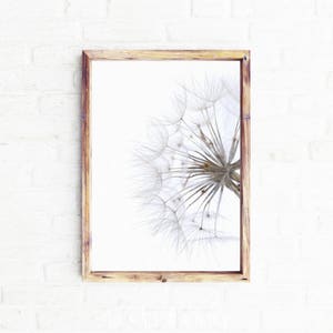 Dandelion Print, Printable Art, Modern Wall Art Print, Digital Download ...