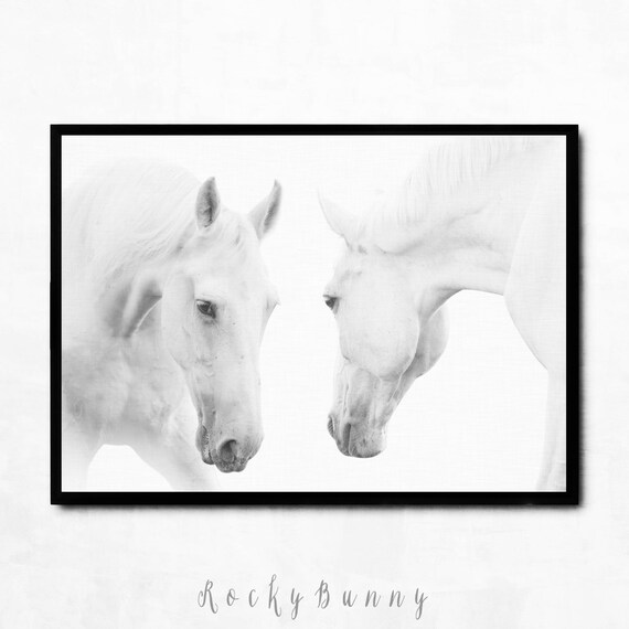 Printable Horse Art Large Horse Print Horse Wall Art Poster | Etsy