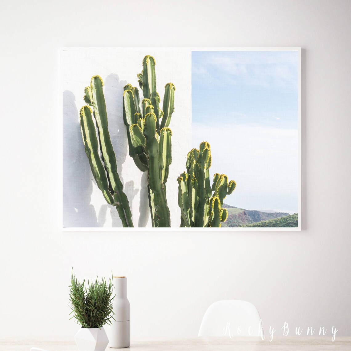 Cactus Wall Art Print, Printable Cactus Poster, Desert Photography ...