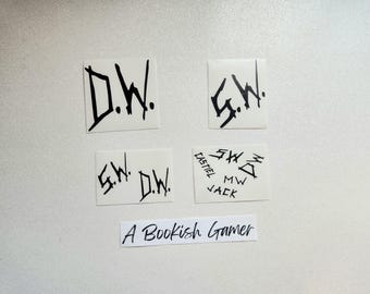 Supernatural Initials Vinyl Decal