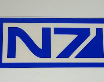 Mass Effect N7 Vinyl Decal