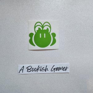 Yoshi Face Vinyl Decal