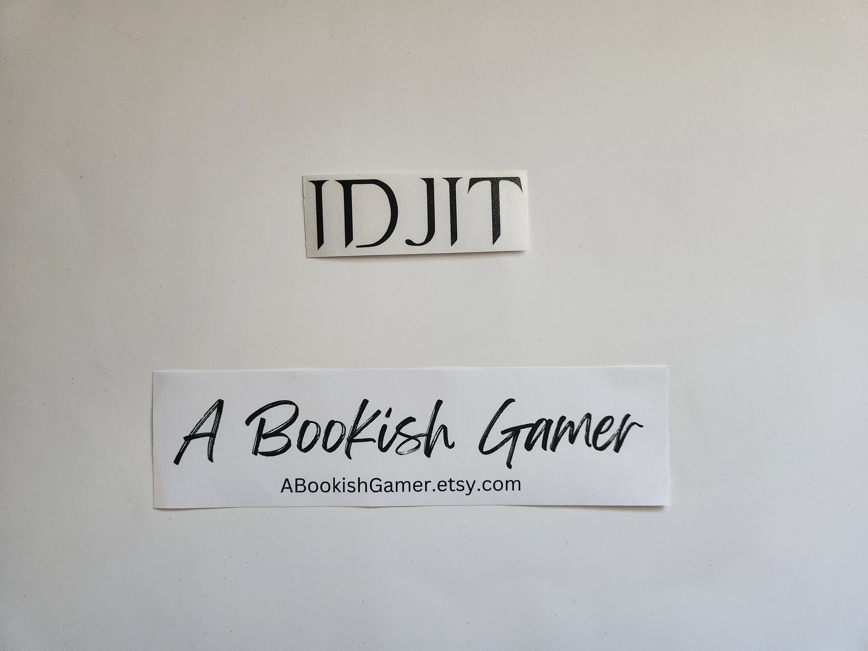 You Idjit Supernatural Idjit Vinyl Decal - Etsy
